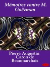 Mémoires contre M. Goëzman